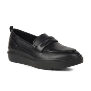 Hush Puppies Women Leather Slip-On Sneakers