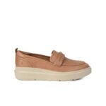 Hush Puppies Women Leather Slip-On Sneakers