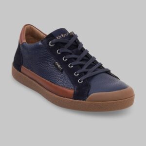 Kickers Men Colourblocked Leather Sneakers