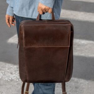 MAI SOLI Copenhagen Vintage Brown Backpack