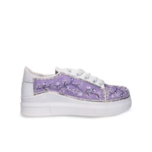 The Saree Sneakers Women Textured Sneakers