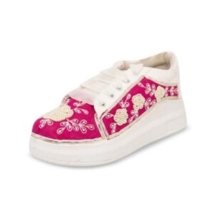 The Saree Sneakers Women Textured Sneakers