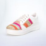 The Saree Sneakers Women Textured Sneakers