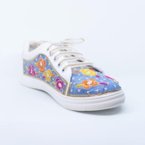The Saree Sneakers Women Textured Sneakers